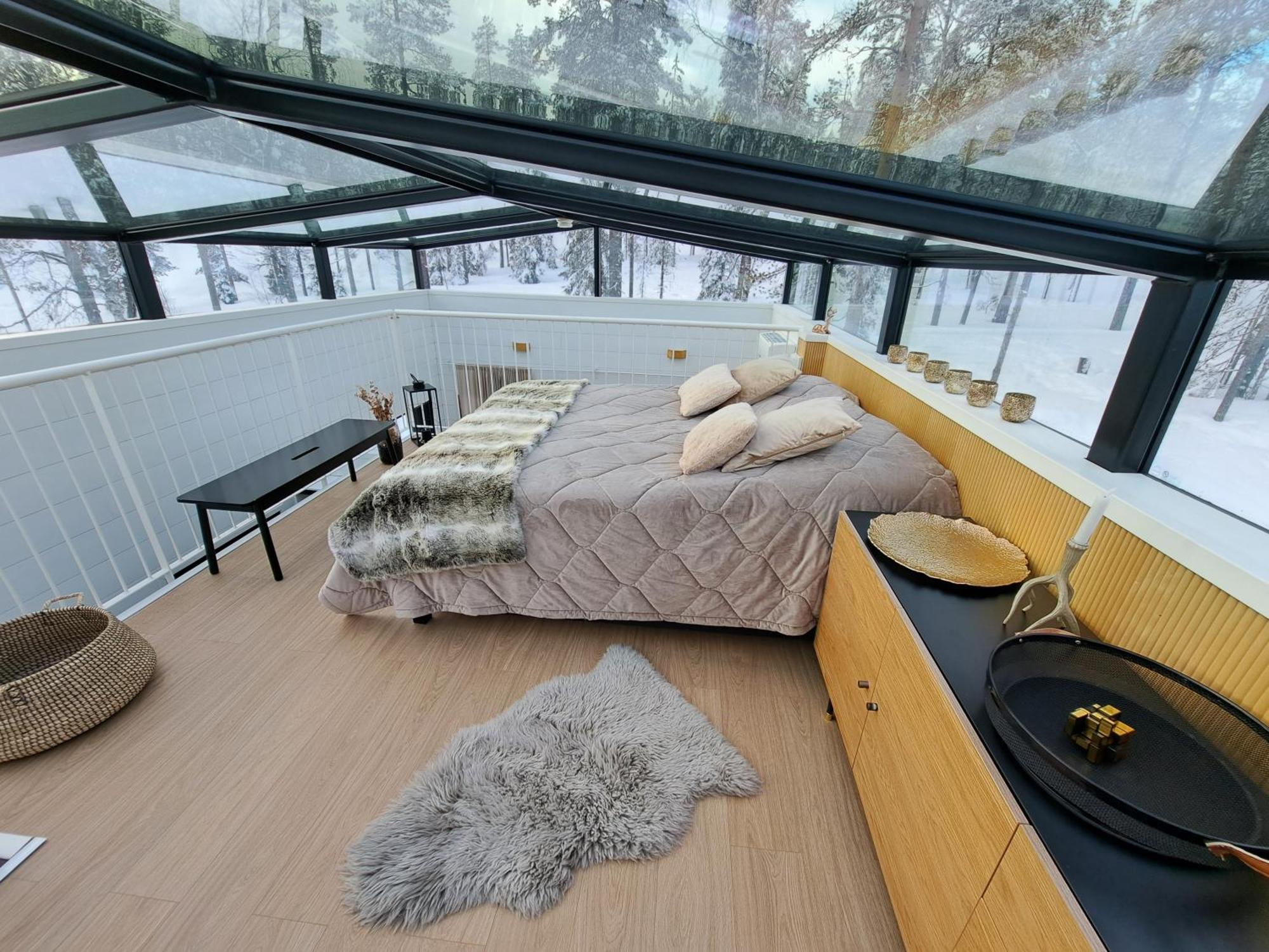 Levi Sky Igloo With Private Sauna And Hot Tub Экстерьер фото